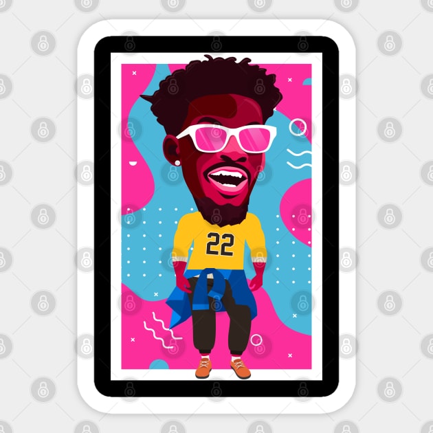 Jimmy Butler in Fashion Sticker by TeesByApollo
